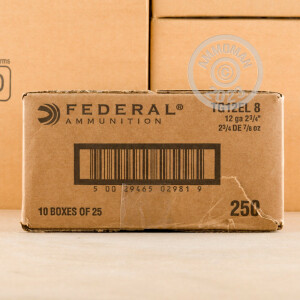 Image of the 12 GAUGE FEDERAL TOP GUN TARGET LOAD 2-3/4" 7/8 OZ. #8 LEAD SHOT (25 ROUNDS) available at AmmoMan.com.
