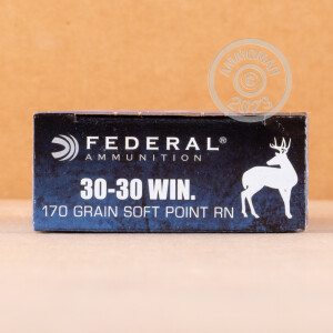 Image of the 30-30 FEDERAL POWER-SHOK 170 GRAIN SP (200 ROUNDS) available at AmmoMan.com.