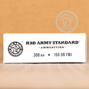 Image of Red Army Standard 308 / 7.62x51 rifle ammunition.