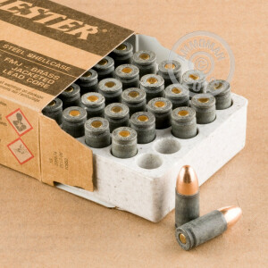 Image of 9MM WINCHESTER USA FORGED 115 GRAIN FMJ (1000 ROUNDS)