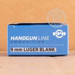 An image of 9mm Luger ammo made by Prvi Partizan at AmmoMan.com.
