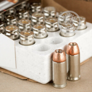 Image of the .40 S&W WINCHESTER TRAIN & DEFEND 180 GRAIN JHP (200 ROUNDS) available at AmmoMan.com.