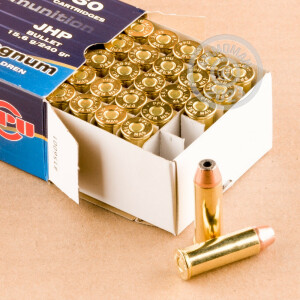 Image detailing the brass case and boxer primers on the Prvi Partizan ammunition.