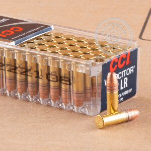 Photograph showing detail of 22 LR CCI VELOCITOR 40 GRAIN CPHP (5000 ROUNDS)