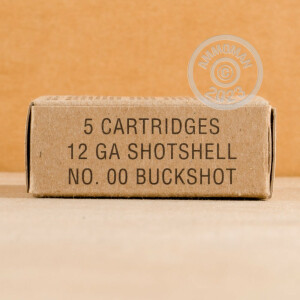 Image of 12 GAUGE WINCHESTER MILITARY 2-3/4" #00 BUCK (250 ROUNDS)