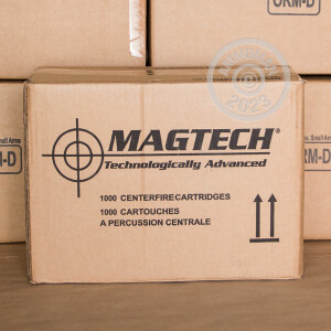 Image of the .40 S&W MAGTECH 180 GRAIN FMJ FLAT POINT  (1000 ROUNDS) available at AmmoMan.com.