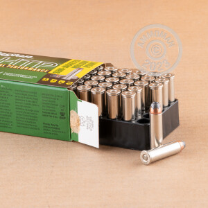 Image of the .357 MAGNUM REMINGTON HTP 110 GRAIN SJHP (500 ROUNDS) available at AmmoMan.com.