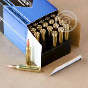 Image of the 223 REM BLACK HILLS REMANUFACTURED 52 GRAIN JHP (1000 Rounds) available at AmmoMan.com.