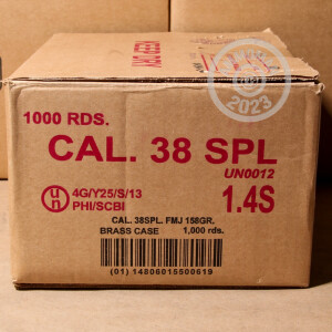 Photo of 38 Special FMJ ammo by Armscor for sale at AmmoMan.com.
