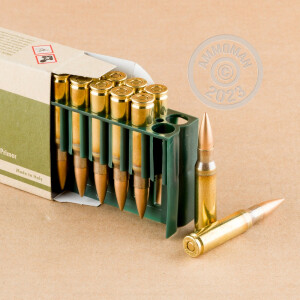 Photo detailing the 308 WIN FIOCCHI PERFECTA 147 GRAIN FMJ (400 ROUNDS) for sale at AmmoMan.com.