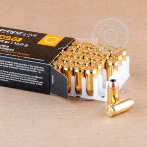 Photo of .45 Automatic semi-jacketed hollow-Point (SJHP) ammo by Prvi Partizan for sale at AmmoMan.com.