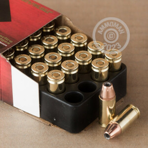 Image of the 9MM +P LUGER BLACK HILLS 115 GRAIN JHP (20 ROUNDS) available at AmmoMan.com.