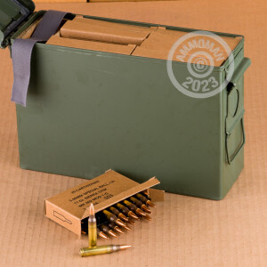 Photo detailing the 5.56X45 BLACK HILLS 77 GRAIN OTM MK 262 MOD 1-C (460 ROUNDS IN AMMO CAN) for sale at AmmoMan.com.