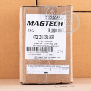 Image of the 38 SPECIAL SHORT MAGTECH 125 GRAIN LRN (50 ROUNDS) available at AmmoMan.com.