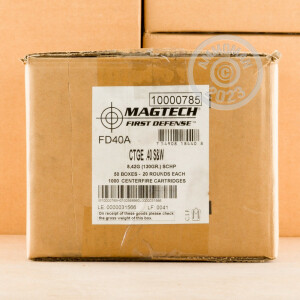 Image of .40 S&W MAGTECH FIRST DEFENSE 130 GRAIN SCHP (20 ROUNDS)