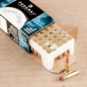 Photo detailing the 22 LR FEDERAL GAME-SHOK 31 GRAIN CPHP (500 ROUNDS) for sale at AmmoMan.com.