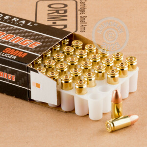 Image of 9MM FEDERAL ULTRA 115 GRAIN FULL METAL JACKET (1000 ROUNDS)