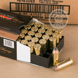 Photograph showing detail of 44 SPECIAL PMC 180 GRAIN JHP (500 ROUNDS)