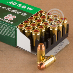 Image of 40 S&W SELLIER & BELLOT 180 GRAIN TOTAL METAL JACKET (50 ROUNDS)