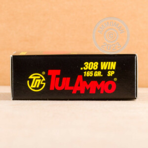 Image of the 308 WIN TULA 165 GRAIN SOFT POINT (20 ROUNDS) available at AmmoMan.com.