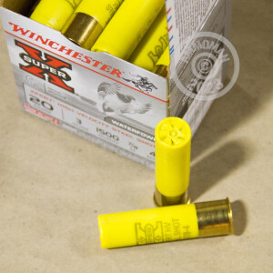 Image of 20 GAUGE WINCHESTER SUPER-X HIGH VELOCITY 2-3/4" #4 STEEL SHOT (25 ROUNDS)