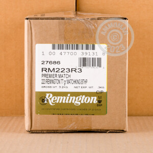 An image of 223 Remington ammo made by Remington at AmmoMan.com.