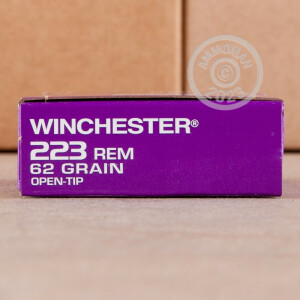 Photo of 223 Remington Open Tip ammo by Winchester for sale.