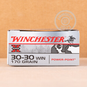 Image of the 30-30 WINCHESTER SUPER-X 170 GRAIN PP (20 ROUNDS) available at AmmoMan.com.