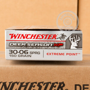 Photo detailing the 30-06 WINCHESTER DEER SEASON 150 GRAIN POLYMER TIP (20 ROUNDS) for sale at AmmoMan.com.