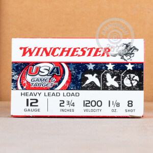 Image of 12 GAUGE WINCHESTER USA GAME & TARGET 2-3/4