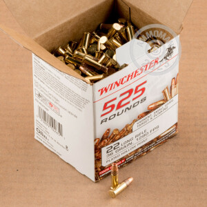 Photograph showing detail of 22 LR WINCHESTER 36 GRAIN CPHP (5250 ROUNDS)