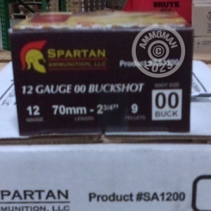 Picture of 2-3/4" 12 Gauge ammo made by Spartan in-stock now at AmmoMan.com.