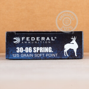 Image of 30-06 FEDERAL POWER-SHOK 125 GRAIN SP (20 ROUNDS)