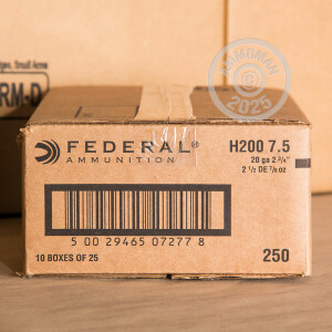 Image of 20 GAUGE FEDERAL GAME SHOK 2-3/4" #7.5 (25 SHELLS)