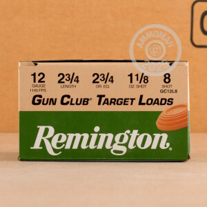  ammo made by Remington with a 2-3/4" shell.