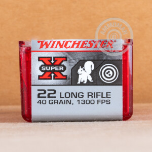 Image of the 22 LR WINCHESTER SUPER-X 40 GRAIN CPRN (2000 ROUNDS) available at AmmoMan.com.