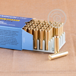 Photograph showing detail of 7.62MM NAGANT PRVI PARTIZAN 98 GRAIN FPJ #PPR7.1 (500 ROUNDS)