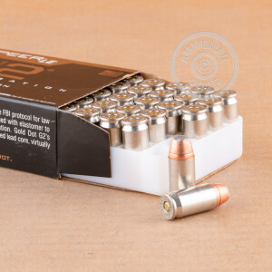 Image of the 45 ACP +P SPEER LE 230 GRAIN Gold Dot G2 JHP (50 ROUNDS) available at AmmoMan.com.