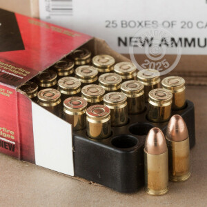 Photo detailing the 9MM LUGER BLACK HILLS 115 GRAIN FMJ (20 ROUNDS) for sale at AmmoMan.com.