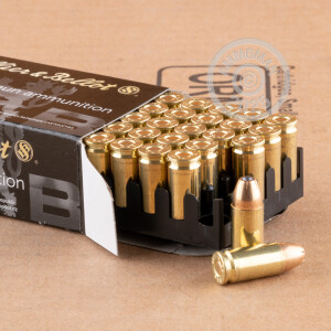 A photo of a box of Sellier & Bellot ammo in 9mm Luger.