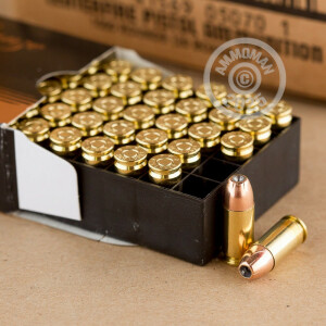 Image of 9mm Luger ammo by PMC that's ideal for home protection, training at the range.