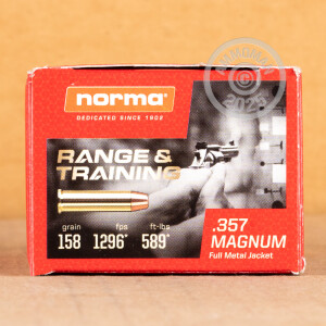 Image of 357 Magnum pistol ammunition at AmmoMan.com.