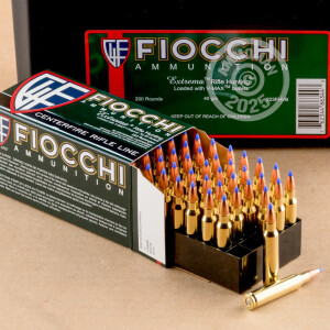 Image of Fiocchi 223 Remington rifle ammunition.