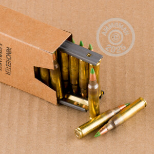 Photo detailing the 5.56X45 WINCHESTER 62 GRAIN FMJ M855 (420 ROUNDS IN AMMO CAN) for sale at AmmoMan.com.