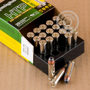 Image of 38 SPECIAL +P REMINGTON HTP 110 GRAIN SJHP (20 ROUNDS)