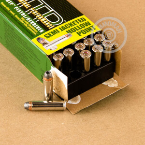 Photograph showing detail of 357 MAGNUM REMINGTON HTP 125 GRAIN SJHP (500 ROUNDS)