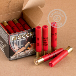 Image of 410 BORE FIOCCHI 3" 11/16 OZ. #7.5 SHOT (250 ROUNDS)