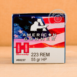Image of 223 Remington rifle ammunition at AmmoMan.com.