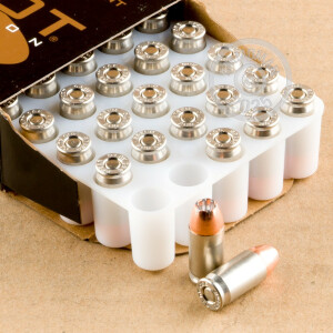 Photograph showing detail of .380 ACP SPEER GOLD DOT 90 GRAIN JHP (50 ROUNDS)