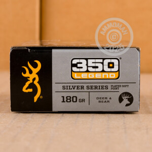 Image of 350 Legend rifle ammunition at AmmoMan.com.